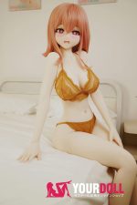 IROKEBIJIN Yui-B 148cm Fカップ S-TPE製 ボディ選択可  White肌 巨乳 ハート目 照れ顔 ラブドール - 画像 (17)