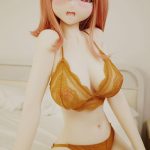 IROKEBIJIN Yui-B 148cm Fカップ S-TPE製 ボディ選択可  White肌 巨乳 ハート目 照れ顔 ラブドール