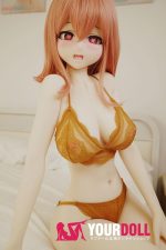 IROKEBIJIN Yui-B 148cm Fカップ S-TPE製 ボディ選択可  White肌 巨乳 ハート目 照れ顔 ラブドール