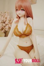IROKEBIJIN Yui-B 148cm Fカップ S-TPE製 ボディ選択可  White肌 巨乳 ハート目 照れ顔 ラブドール - 画像 (11)