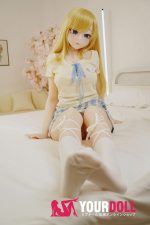 IROKEBIJIN Akane 149cm Bカップ S-TPE製 ボディ選択可  White肌 照れ顔 愛しい ちっぱい ラブドール - 画像 (8)