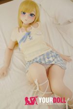 IROKEBIJIN Akane 149cm Bカップ S-TPE製 ボディ選択可  White肌 照れ顔 愛しい ちっぱい ラブドール - 画像 (6)