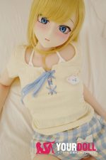 IROKEBIJIN Akane 149cm Bカップ S-TPE製 ボディ選択可  White肌 照れ顔 愛しい ちっぱい ラブドール