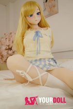 IROKEBIJIN Akane 149cm Bカップ S-TPE製 ボディ選択可  White肌 照れ顔 愛しい ちっぱい ラブドール - 画像 (4)