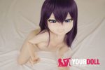 IROKEBIJIN Aisa 110cm-slim Aカップ フルシリコン ボディ選択可  White肌 メスガキ 寸胴 アニメドール - 画像 (15)