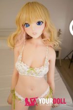 IROKEBIJIN Komachi 149cm Bカップ S-TPE製 ボディ選択可  White肌 綺麗 ブロンド アニメドール 新品