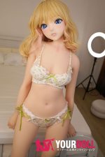 IROKEBIJIN Komachi 149cm Bカップ S-TPE製 ボディ選択可  White肌 綺麗 ブロンド アニメドール 新品 - 画像 (4)