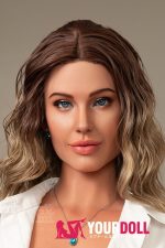 JiuShengDoll Natasha #100 160cm(軽量化) Eカップ ライトブラウン肌 フルシリコン 熟女 欧米系 カスタムメイク ラブドール - 画像 (4)