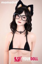 Momedoll 瑠花(Ruka) #MSH074B-A 148cm Cカップ フルシリコン ノーマル肌 リアルな肌質感付き 顎機能付き 猫系彼女 愛嬌 ラブドール - 画像 (5)
