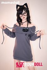 Momedoll 瑠花(Ruka) #MSH074B-A 148cm Cカップ フルシリコン ノーマル肌 リアルな肌質感付き 顎機能付き 猫系彼女 愛嬌 ラブドール - 画像 (11)