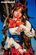 Momedoll リラ(Lila) #MHS052A-A 148cm Cカップ フルシリコン 小麦肌 リアルな肌質感付き カウガール 欧米系 ラブドール - 画像 (4)