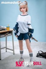 Momedoll 多希(Taki) #MSH051A-B 148cm Cカップ フルシリコン ノーマル肌 リアルな肌質感付き 雀斑メイク 無邪気 ラブドール - 画像 (11)