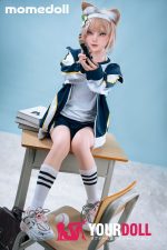 Momedoll 多希(Taki) #MSH051A-B 148cm Cカップ フルシリコン ノーマル肌 リアルな肌質感付き 雀斑メイク 無邪気 ラブドール - 画像 (12)