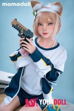 Momedoll 多希(Taki) #MSH051A-B 148cm Cカップ フルシリコン ノーマル肌 リアルな肌質感付き 雀斑メイク 無邪気 ラブドール - 画像 (5)