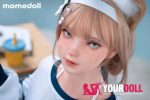 Momedoll 多希(Taki) #MSH051A-B 148cm Cカップ フルシリコン ノーマル肌 リアルな肌質感付き 雀斑メイク 無邪気 ラブドール - 画像 (14)