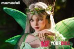 Momedoll 多希-エルフ(Taki-Elf) #MSH051C-C 148cm Cカップ フルシリコン ノーマル肌 リアルな肌質感付き エルフ耳 無垢 ラブドール - 画像 (23)