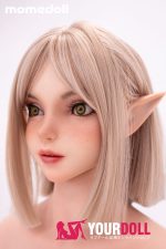 Momedoll 多希-エルフ(Taki-Elf) #MSH051C-C 148cm Cカップ フルシリコン ノーマル肌 リアルな肌質感付き エルフ耳 無垢 ラブドール - 画像 (20)
