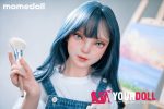 Momedoll 多希(Taki) #MSH051A-B 148cm Cカップ フルシリコン ノーマル肌 リアルな肌質感付き 雀斑メイク 楚々 ラブドール - 画像 (16)