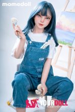 Momedoll 多希(Taki) #MSH051A-B 148cm Cカップ フルシリコン ノーマル肌 リアルな肌質感付き 雀斑メイク 楚々 ラブドール - 画像 (9)