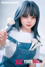 Momedoll 多希(Taki) #MSH051A-B 148cm Cカップ フルシリコン ノーマル肌 リアルな肌質感付き 雀斑メイク 楚々 ラブドール
