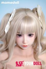 Momedoll 楓(Kaede) #MHS081A-B 148cm Cカップ フルシリコン ノーマル肌 リアルな肌質感付き 楚々 ラブドール - 画像 (14)