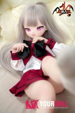 MOZU 奈奈 85cm 小胸 6kg 画像通りの仕様 デカールメイク Aシリーズ ビニールヘッド+TPEボディ いたずらっ子 セーラー服付き フィギュア お買い得 - 画像 (6)