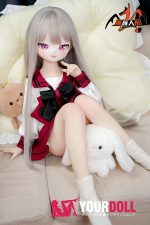 MOZU 奈奈 85cm 小胸 6kg 画像通りの仕様 デカールメイク Aシリーズ ビニールヘッド+TPEボディ いたずらっ子 セーラー服付き フィギュア お買い得 - 画像 (9)