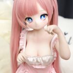 MOZU 卷卷 85cm 大胸 6kg 画像通りの仕様 デカールメイク Aシリーズ ビニールヘッド+TPEボディ 萌え ピンクのワンピース付き フィギュア お買い得