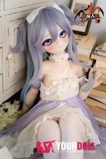 MOZU 依依 121cm 小胸 15kg 画像と同じ仕様 ビニールヘッド+TPEボディ エルフ耳 SRシリーズ ラブドール 新品 お買い得 - 画像 (3)