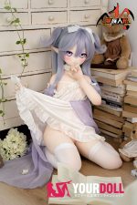 MOZU 依依 121cm 小胸 15kg 画像と同じ仕様 ビニールヘッド+TPEボディ エルフ耳 SRシリーズ ラブドール 新品 お買い得 - 画像 (5)