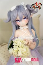 MOZU 依依 121cm 小胸 15kg 画像と同じ仕様 ビニールヘッド+TPEボディ エルフ耳 SRシリーズ ラブドール 新品 お買い得