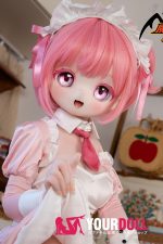 MOZU 草莓 大胸 141cm 画像通りの仕様付き ビニール製のヘッド+TPEボディ 3Dの口 SSRシリーズ メイド ラブドール 新品