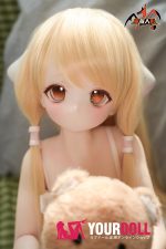 MOZU 小吉 85cm レディ 6kg 画像通りの仕様 ビニールヘッド+TPEボディ 楚々 無口 SRシリーズ アニメドール 新品 - 画像 (4)