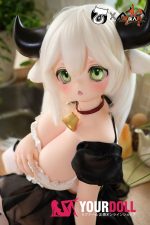 MOZU 图图 121cm 巨乳 15kg 画像と同じ仕様 ビニールヘッド+TPEボディ SSRシリーズ 乳牛 メイド 正規コラボ ラブドール 新品 - 画像 (4)