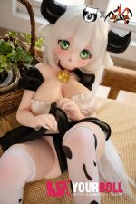 MOZU 图图 121cm 巨乳 15kg 画像と同じ仕様 ビニールヘッド+TPEボディ SSRシリーズ 乳牛 メイド 正規コラボ ラブドール 新品 - 画像 (10)