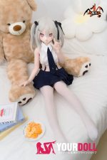 MOZU 莉音 121cm 小胸 15kg 画像と同じ仕様 ビニールヘッド+TPEボディ SRシリーズ 舌出し エッチ 3Dの口 ラブドール 新品 お買い得 - 画像 (11)
