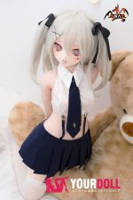 MOZU 莉音 121cm 小胸 15kg 画像と同じ仕様 ビニールヘッド+TPEボディ SRシリーズ 舌出し エッチ 3Dの口 ラブドール 新品 お買い得 - 画像 (10)