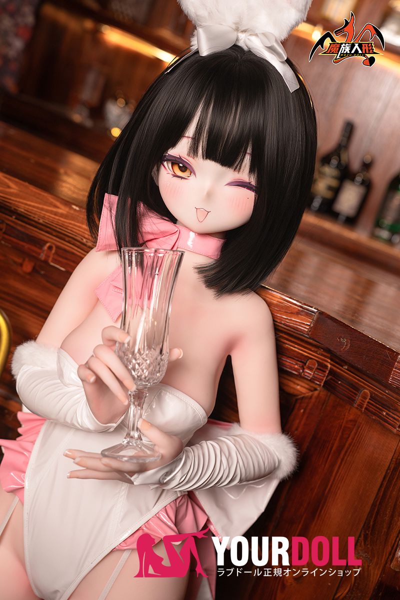 MOZU 綺良 141cm 大胸 画像通りの仕様付き ビニール製のヘッド+TPEボディ 愛嬌 ウインク SSRシリーズ バニーガール アニメドール 新品 - 画像 (1)