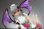 Otaku Doll 65cm 3KG 1穴あり ビニール製のヘッド+シリコンボディ 画像通りの服付き ナースプレイ ハート目 エルフ耳 オナホール - 画像 (13)