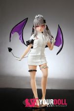 Otaku Doll 65cm 3KG 1穴あり ビニール製のヘッド+シリコンボディ 画像通りの服付き ナースプレイ ハート目 エルフ耳 オナホール - 画像 (11)
