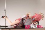 Otaku Doll 65cm 3KG 1穴あり ビニール製のヘッド+シリコンボディ 三種類の顔あり 画像通りの服x2付き 巫女 巨乳 アへ顔 オナホール - 画像 (13)