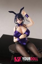 Otaku Doll 65cm 3KG 1穴あり ビニール製のヘッド+シリコンボディ 画像通りの服付き バニーガール 美人姉 オナホール - 画像 (2)