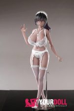 Otaku Doll 65cm 3KG 1穴あり ビニール製のヘッド+シリコンボディ 三種類の顔あり 画像通りの服付き バニーガール セクシー オナホール - 画像 (13)