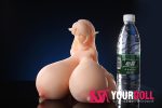 Otaku Doll 45cm 2.1KG 1穴あり シリコン製 骨格&塗装無し 爆乳 エルフ耳 オナホール - 画像 (5)