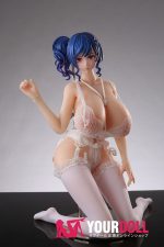 Otaku Doll 65cm 3KG 1穴あり ビニール製のヘッド+シリコンボディ 二種類の顔あり 画像通りの服x2付き 美人姉 爆乳 オナホール - 画像 (8)