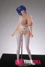 Otaku Doll 65cm 3KG 1穴あり ビニール製のヘッド+シリコンボディ 二種類の顔あり 画像通りの服x2付き 美人姉 爆乳 オナホール - 画像 (16)