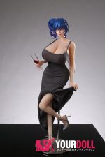 Otaku Doll 65cm 3KG 1穴あり ビニール製のヘッド+シリコンボディ 二種類の顔あり 画像通りの服x2付き 美人姉 爆乳 オナホール - 画像 (12)