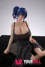 Otaku Doll 65cm 3KG 1穴あり ビニール製のヘッド+シリコンボディ 二種類の顔あり 画像通りの服x2付き 美人姉 爆乳 オナホール - 画像 (4)