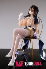 Otaku Doll 65cm 3KG 1穴あり ビニール製のヘッド+シリコンボディ 二種類の顔あり 画像通りの服付き シスター 巨乳 オナホール 新品 - 画像 (10)