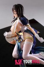 Otaku Doll 65cm 3KG 1穴あり ビニール製のヘッド+シリコンボディ 二種類の顔あり 画像通りの服付き シスター 巨乳 オナホール 新品 - 画像 (6)